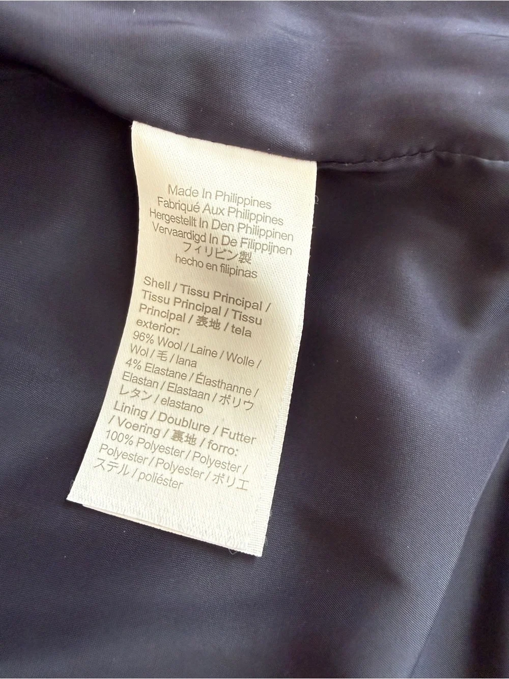 J. Crew Sommerset Blazer Grey Plaid Italian Wool Jacket 6P *EUC*